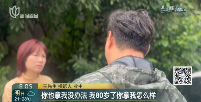 上海一小区20年香樟说砍就砍!八旬老爷叔:拿我怎么样?(8)