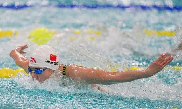 十五运会│张雨霏100米蝶泳卫冕“小孩姐”于子迪破亚洲纪录 - 熊猫体育少儿体能培训